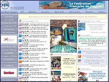 Aperu du site FFNatation - le site officiel de la Fdration Franaise de Natation