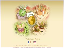 Aperçu du site Home Chef Service - chef à domicile, traiteur, organisateur de réceptions