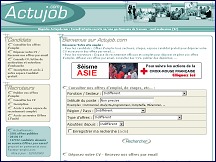 Actujob.com - offres d'emploi, stages, CV, espaces recruteurs et candidats