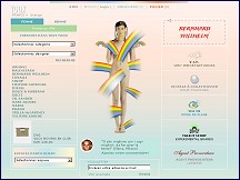 Aperçu du site YOOX - la destination mode numéro 1 sur internet en Europe