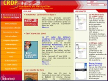 Aperçu du site CRDP Languedoc-Roussillon