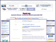 Aperçu du site Expat.org - portail de l'expatriation et de la mobilité internationale