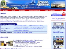 France Qu�bec - un pont sur l'oc�an entre deux pays