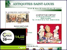 Saint Louis � Versailles - antiquit�s et bijoux - expert dipl�m� d'�tat