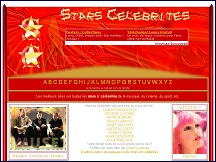 Aperu du site Annuaire Stars et Clbrits. site de toutes les stars de A  Z