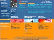 INSEE - Institut National de la Statistique et des Etudes Economiques