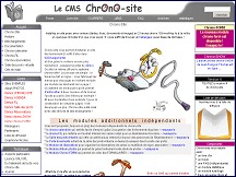 Aperu du site Chrono-Site - pour installer un site trs facilement