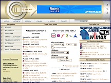 Aperçu du site ZoneHD.net - portail haut débit