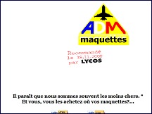 ADM maquettes, soci�t� de VPC cr��e par un passionn� de maquettisme