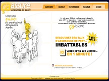 Aperçu du site Assurance emprunteur Ca Assure - votre assurance de prêt