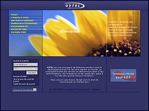 Aperçu du site UVTEL - téléphone fixe illimité moins cher