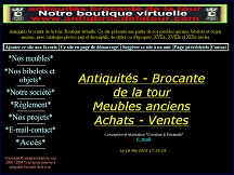 Aperu du site Antiq Broc de la Tour - meubles, bibelots et objets anciens