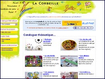 Aper�u du site La Corbeille - collections en art de la table et objets design