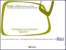Aperu du site Designaparis - e-magazine sur le design sympa