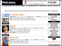 Aperçu du site Sortie-cinema.com : les dernieres sorties de films en salles