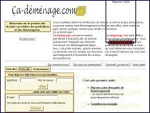 Ca-demenage - met en relation particuliers et d�m�nageurs