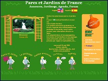 Aperçu du site Jardinez.com vous présente le plus beaux parcs et jardins de France