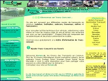 Aperçu du site Trans-com.net - tout un monde de transports en commun