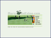 Aperçu du site Marcs-golfshop.com - magasin on-line pour les golfeurs