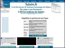 Salaire.fr - traitement automatis� de la paye