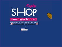 Aperçu du site Rugby Shop - un univers 100% rugby