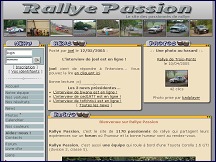 Aperu du site Rallyepassion.be - le site des passionns de rallye