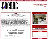 Centre de Recherche pour l'Etude et l'Observation des Conditions de vie