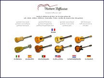 Aperu du site Guitare-diffusion.com - le monde de la guitare