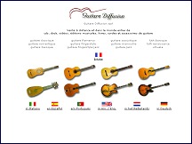Aper�u du site Guitare-diffusion.com - le monde de la guitare