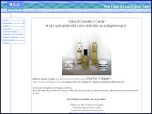 Aperçu du site FINN Products - anti-rides au collagène marin hautement concentré