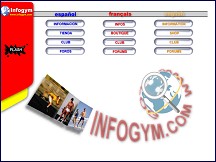 Aperçu du site InfoGym