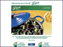 Aperçu du site Léon de Bruxelles - Restaurant moules frites