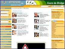 Aperu du site Toutapprendre.com - tous les cours pour la formation en ligne