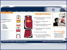 Aperçu du site OWAYO - maillots de sport pour équipes de football, basketball et cyclisme