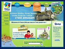 Aperu du site Franceminiature.com - le parc de la France en miniature