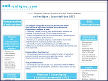 Aperu du site SSII-enligne.com : le portail des SSII