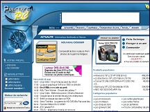 Aper�u du site Presence PC - actualit� informatique, multim�dia, internet