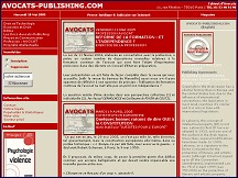 Aperçu du site Avocats Publishing - presse juridique et judiciaire sur internet