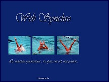 Aperu du site Synchro.free.fr - la natation synchronise - un sport, un art, une passion