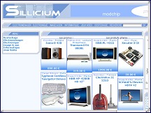 Aperu du site Sillicium - revendeur de matriel informatique, jeux vido, son et image