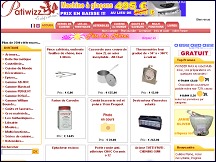 Aperu du site Patiwizz.com - produits pour la ptisserie, vente en ligne