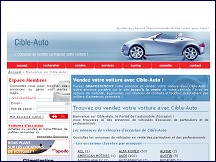 Aperu du site Cible-Auto.com - annonces gratuites voitures d'occasion