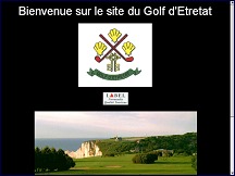 Aperu du site Golf d'Etretat - Terrain de golf en Normandie