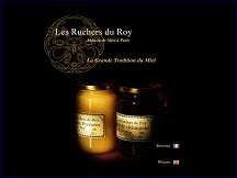 Aperu du site Lesruchersduroy.com - Maison de miel  Paris