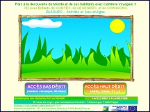 Aperçu du site Cantin le Voyageur - CD pour enfants
