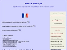France Politique - la vie politique en France et en Europe