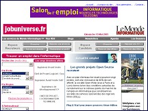 Jobuniverse, le site emploi du Monde Informatique