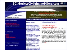 Aperu du site Magazine SCI - Socit Civile Immobilire