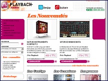 Playback - vente en ligne de mat�riel audio professionnel