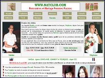 Aperu du site Natclub - rencontres et mariages - femmes russes